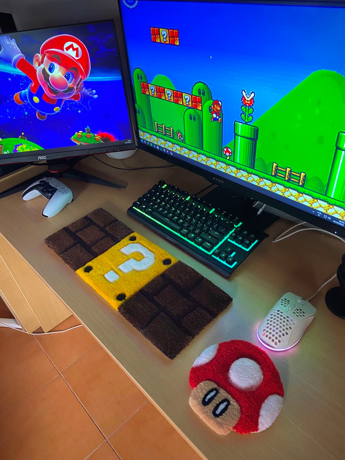 Mario Keyboard mat